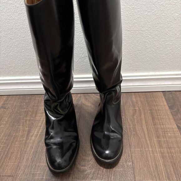 Eisers English Women Riding Boot 'LAST' style 851954 Black Made In England Sz 9 - Picture 4 of 10